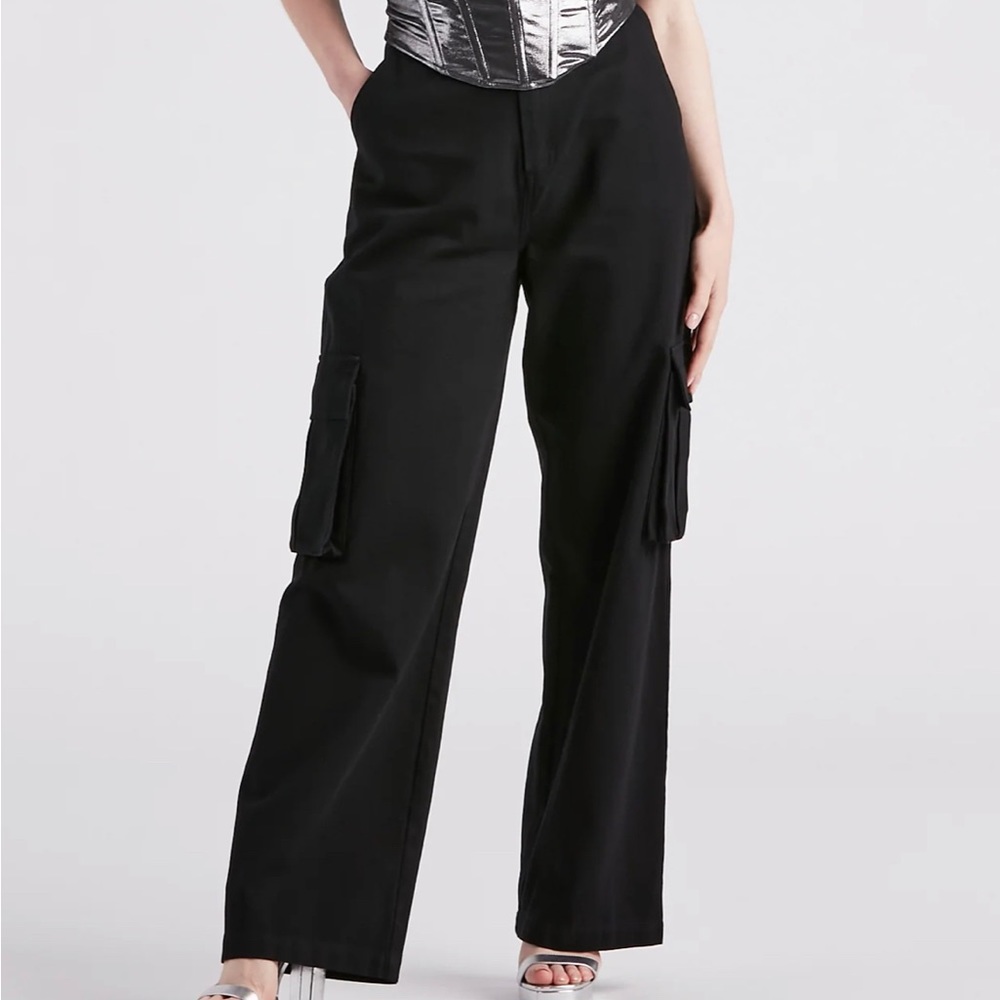 Windsor Denim Cargo Pants